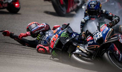 Drama MotoGP Spanyol, Crash Hingga Rantai Putus thumbnail